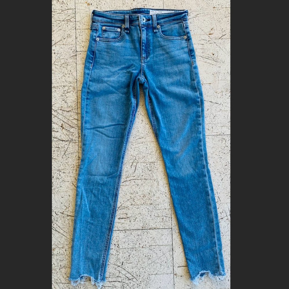 Rag & Bone Cate Mid-Rise Ankle Skinny Jeans 24